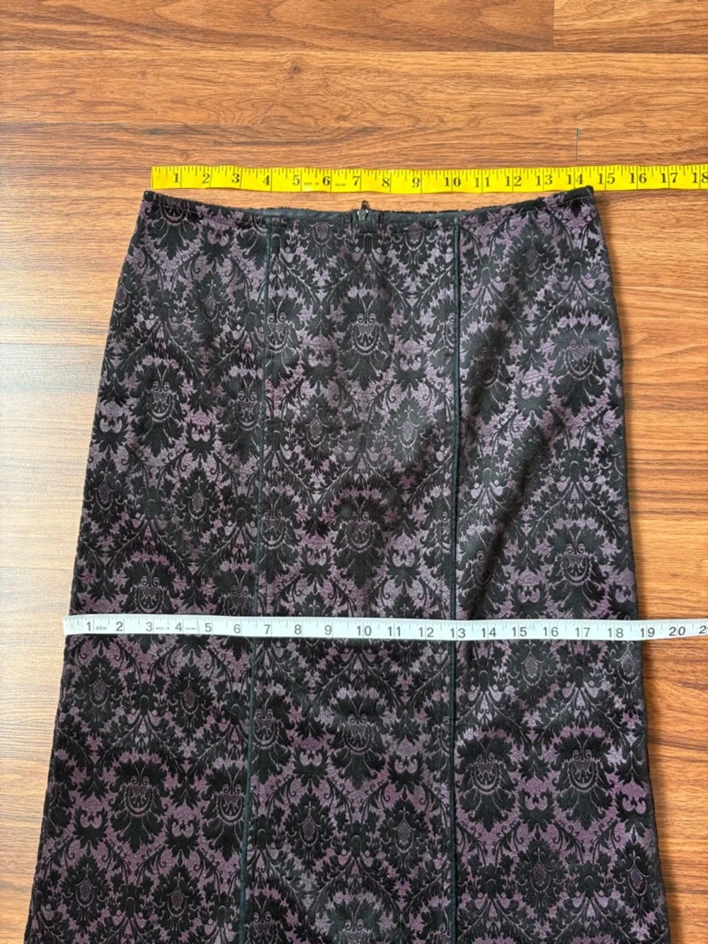 lip service y2k quoth of raven corset and dress damask print set - Picture 8 of 11